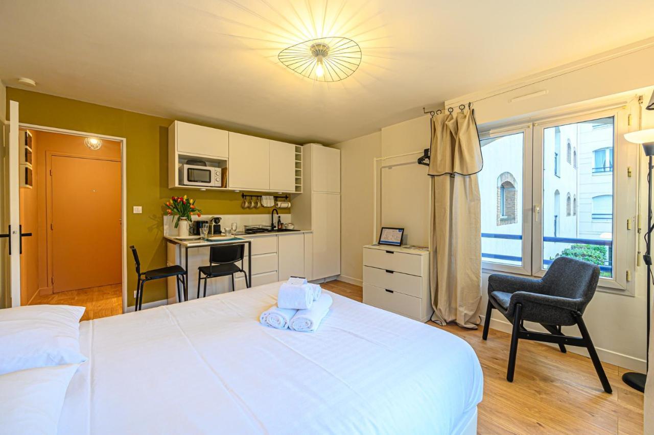 Le Ptit Pat - Studio Renove Avec Garage Centre Appartement Vannes